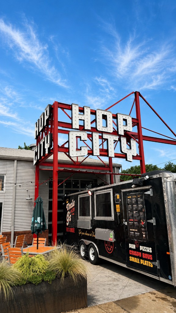 Hop City Trailer at Uncle G's Pizza